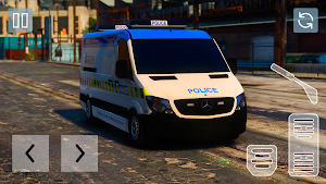 Police Sprinter Bus Driving Screenshot 0