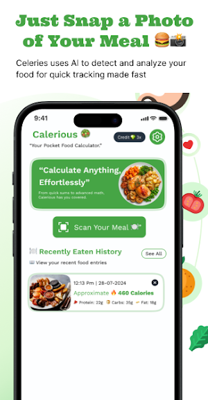 Calerious - Calorie Counter AI Screenshot 0