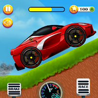 Kids Car Hill Racing Game