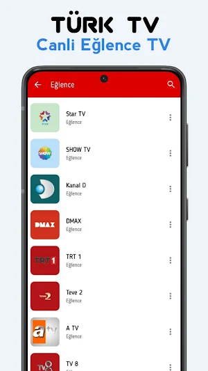 Türk TV Kanalları - Canli Izle Screenshot 3