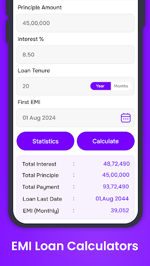 LoanBez - Emi Loan Calculator Screenshot 3