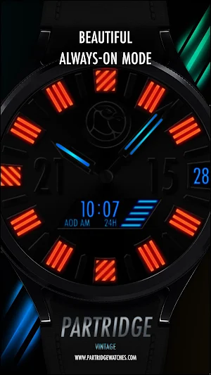 Tiger Artistic Watch Face V26 Screenshot 1