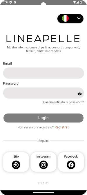 Lineapelle Fair Screenshot 0