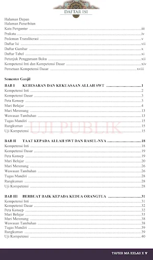 Tafsir MA Kelas 10 Indonesia Screenshot 1