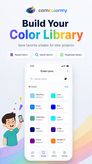 Color Detector & Picker Camera Screenshot 1