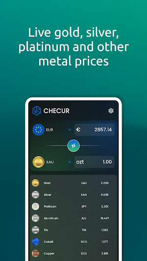 CHECUR - currency converter Screenshot 2