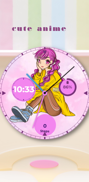 Anime Watch Face Screenshot 2