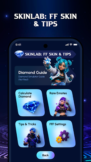 SkinLab: FF Skin & Tips Screenshot 0