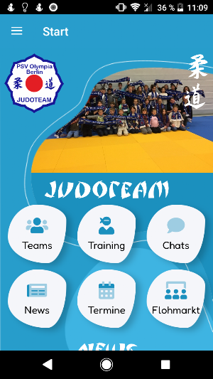 Judoteam Olympia Berlin Screenshot 1