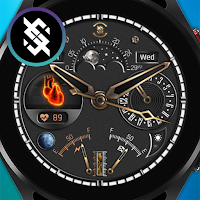 BFF3-Black Analog Pattern HUD