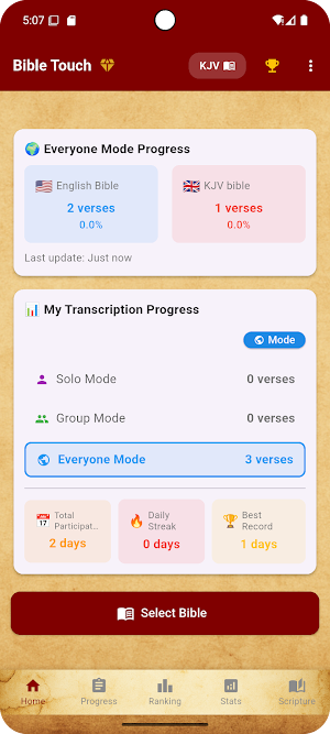 Bible Touch -Handwrite & Study Screenshot 1
