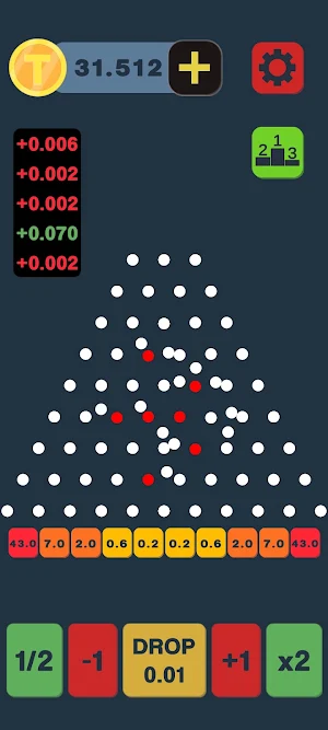 Plinko Gambling Game Screenshot 2