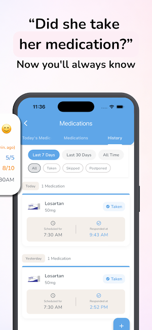 Senior Care: Daily Checkup Screenshot 2