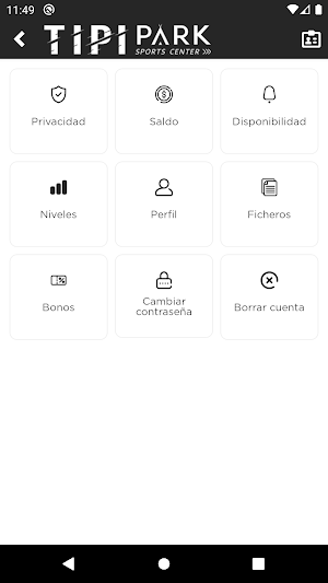 TIPI PARK sports Screenshot 2