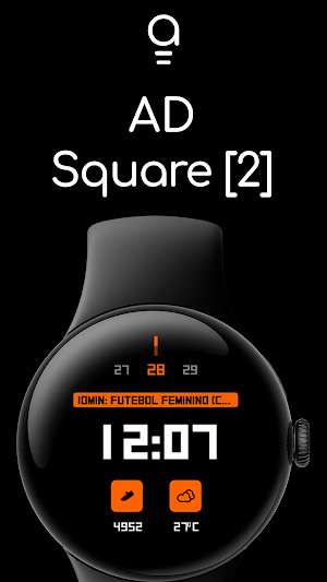 AD Square [2] - Watch Face Screenshot 0