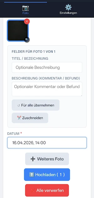 Aeskulap Bild Import Screenshot 1