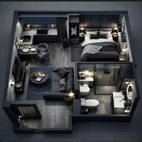 House Design : 2D & 3D Plans