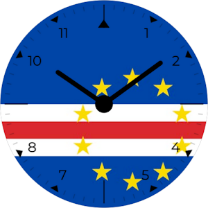 Cape Verde Analog Watch Face Screenshot 3