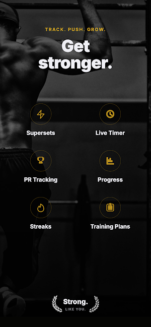 IronRep — Workout & Gym Log Screenshot 1