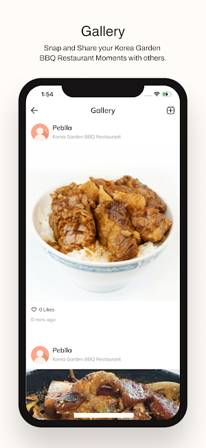 Korea Garden BBQ Restaurant Screenshot 3
