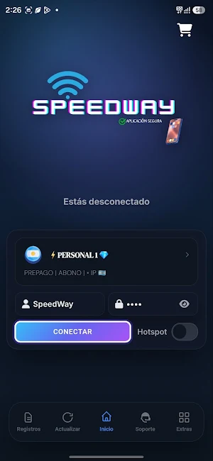 SpeedWay VPN Screenshot 1