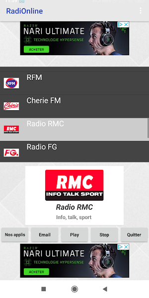 RadiOnline Screenshot 1