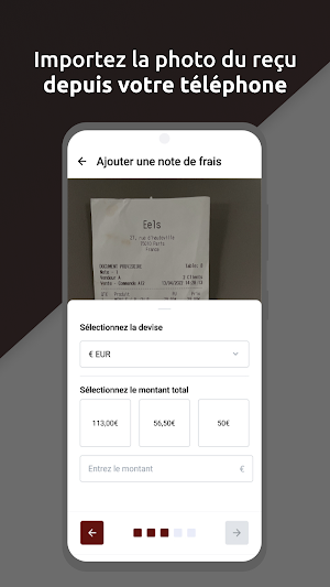Notes de frais Palatine Screenshot 3