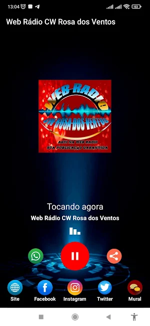 Web Rádio CW Rosa dos Ventos Screenshot 0