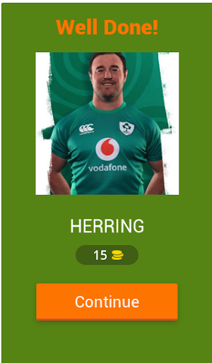 Ireland Rugby - Guess Quiz Screenshot 1