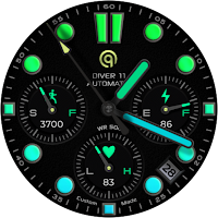 Diver Classic 11 Black Chrono