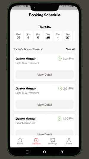 SwaySpa Technician Screenshot 0