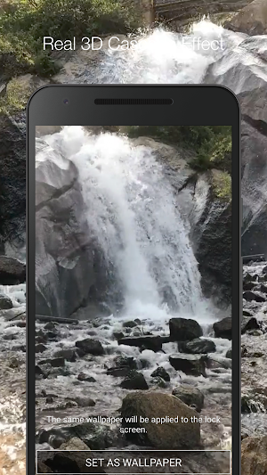 Waterfall Live Wallpaper Screenshot 1