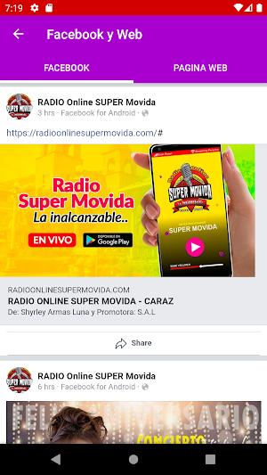 Radio Online Super Movida Screenshot 3