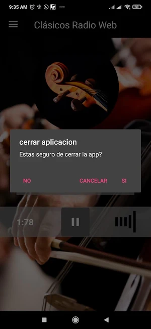 Clásicos Radio Web Screenshot 3