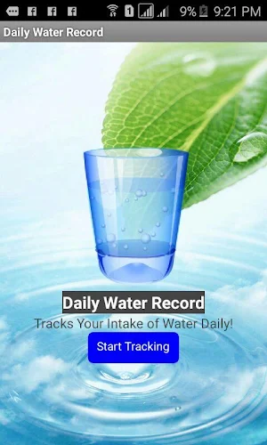Daily Water Record Screenshot 0
