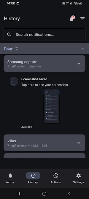 Notification Master Screenshot 0