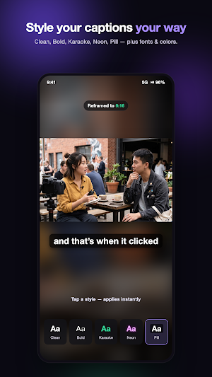 CapFlow: Captions & Subtitles Screenshot 2