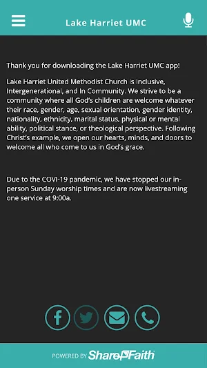 Lake Harriet UMC Screenshot 1