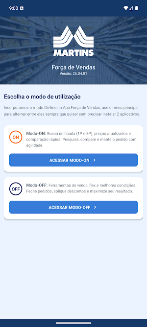 Martins Força de Vendas Screenshot 0
