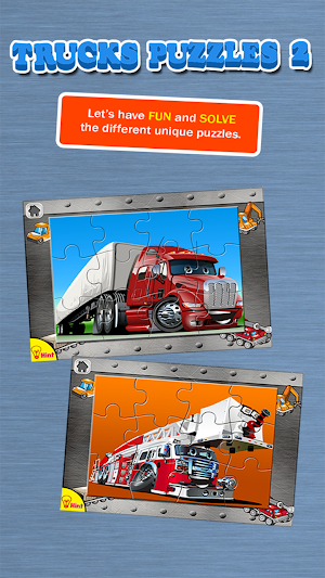 Truck Puzzles: Kids Puzzles Screenshot 0