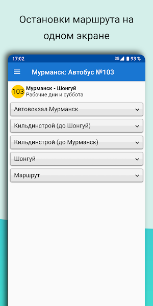 MurmanskBus - Автобус Мурманск Screenshot 3