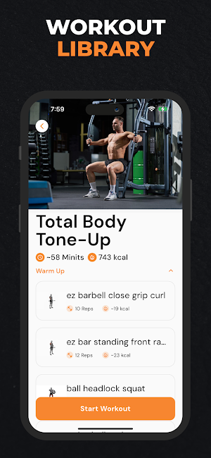MuscleMesh: Gym Exercises Screenshot 2