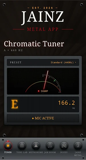 Jainz Metal - Tuner & Studio Screenshot 0