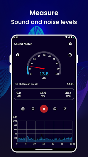 Noise Meter -  Sound Meter Screenshot 1