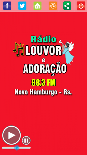 Rádio Louvor e Adoração Online Screenshot 0