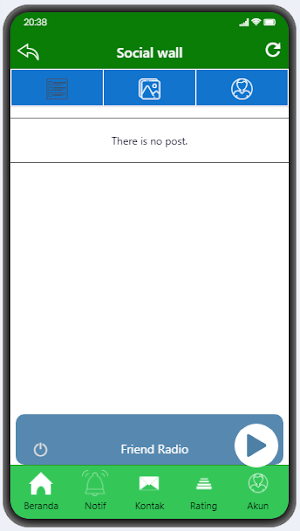 FRIENDS RADIO Screenshot 3