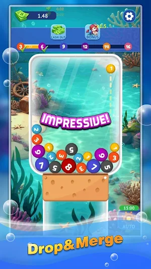Ocean Ball Merge Screenshot 2