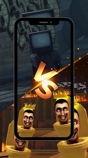 Skibidi Toilet VS TVMan Puzzle Screenshot 1