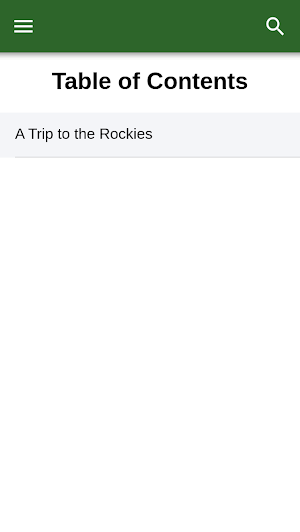 A Trip to the Rockies - Public Domain Screenshot 0