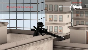Sniper Stickman-Gun Shooter Screenshot 2